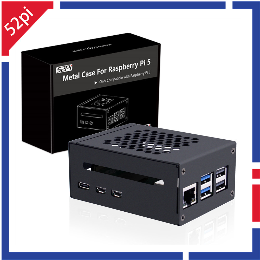 52Pi Raspberry Pi 5 Metallgehä – Argon One V3 M.2 Nvme Case Bewertung und Preis